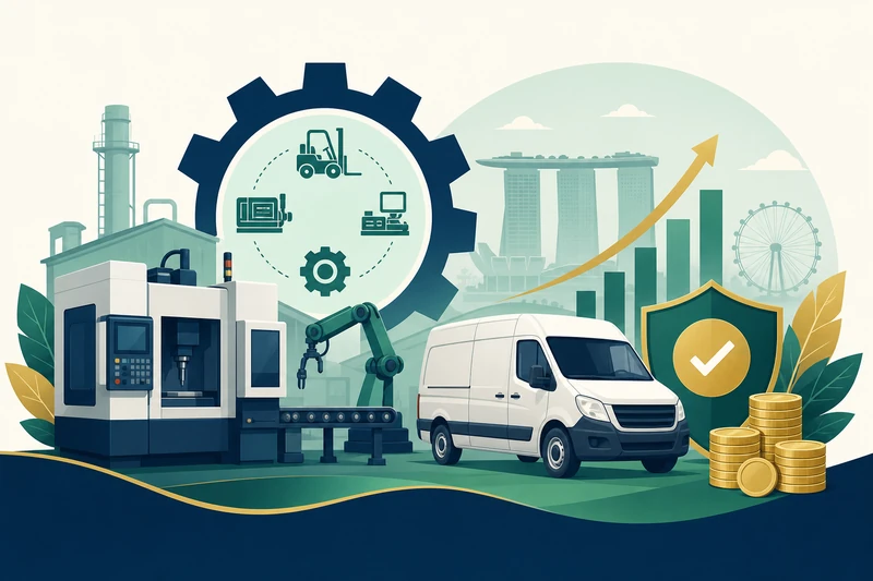 Illustration of machinery and equipment asset-backed financing
